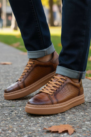 Barabas - Men's Serpent Flash Low Top Sneakers