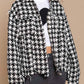 Pol - Houndstooth Tweed Jacket
