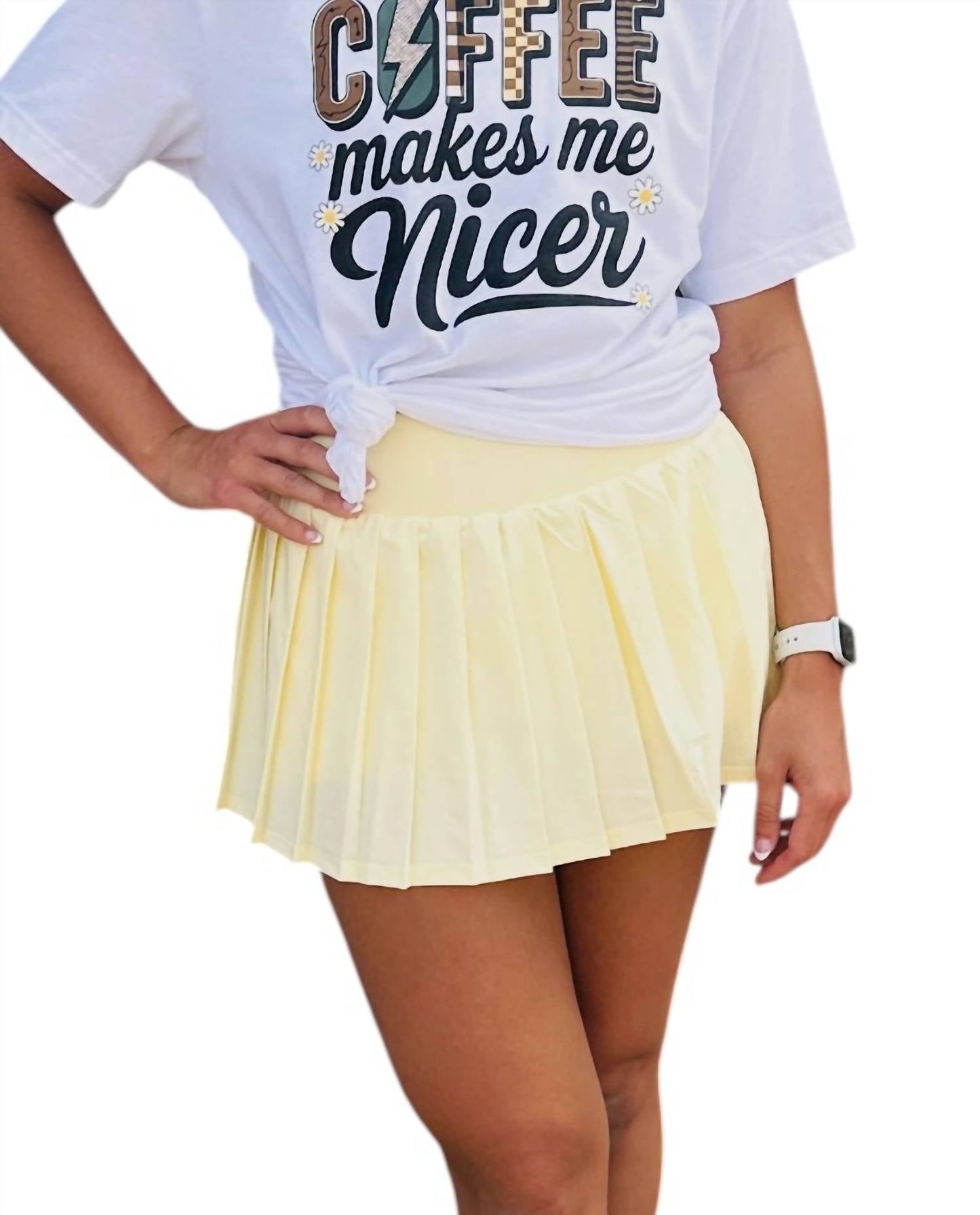 91 Active - Sophie Pleated Tennis Skirt