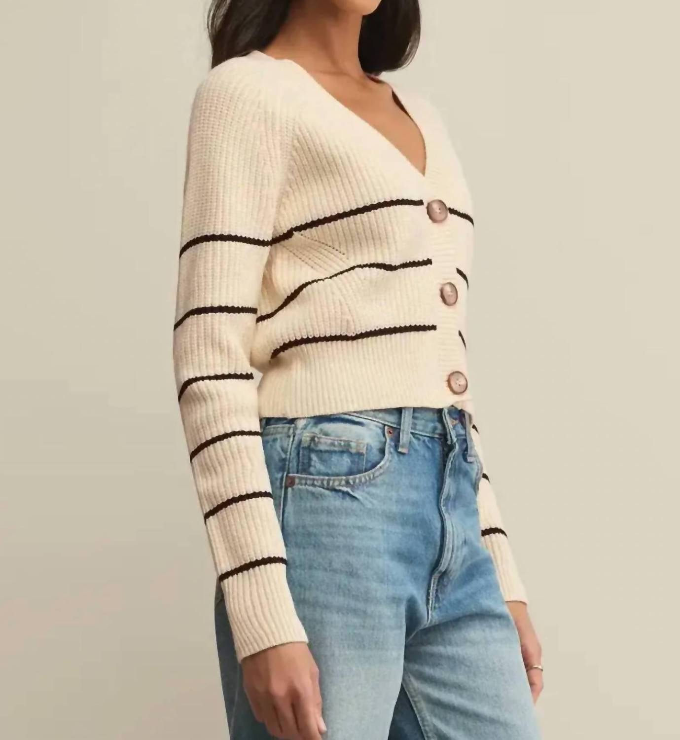 Z Supply - Stefi Stripe Cardigan