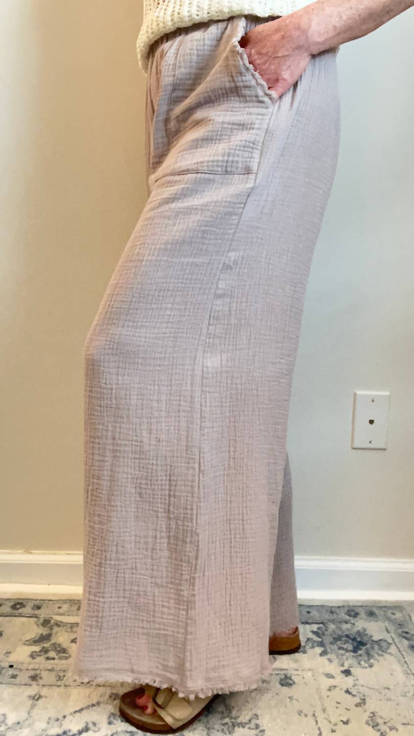 Grade & Gather - Coastal Gauze Pants