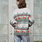 A Thousand Words - Christmas Tree V-neck Sweater