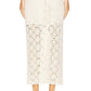 Sabina Musayev - Anaya Lace Textire Midi Skirt