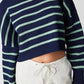 Free People - Easy Street Stripe Crop Pullover