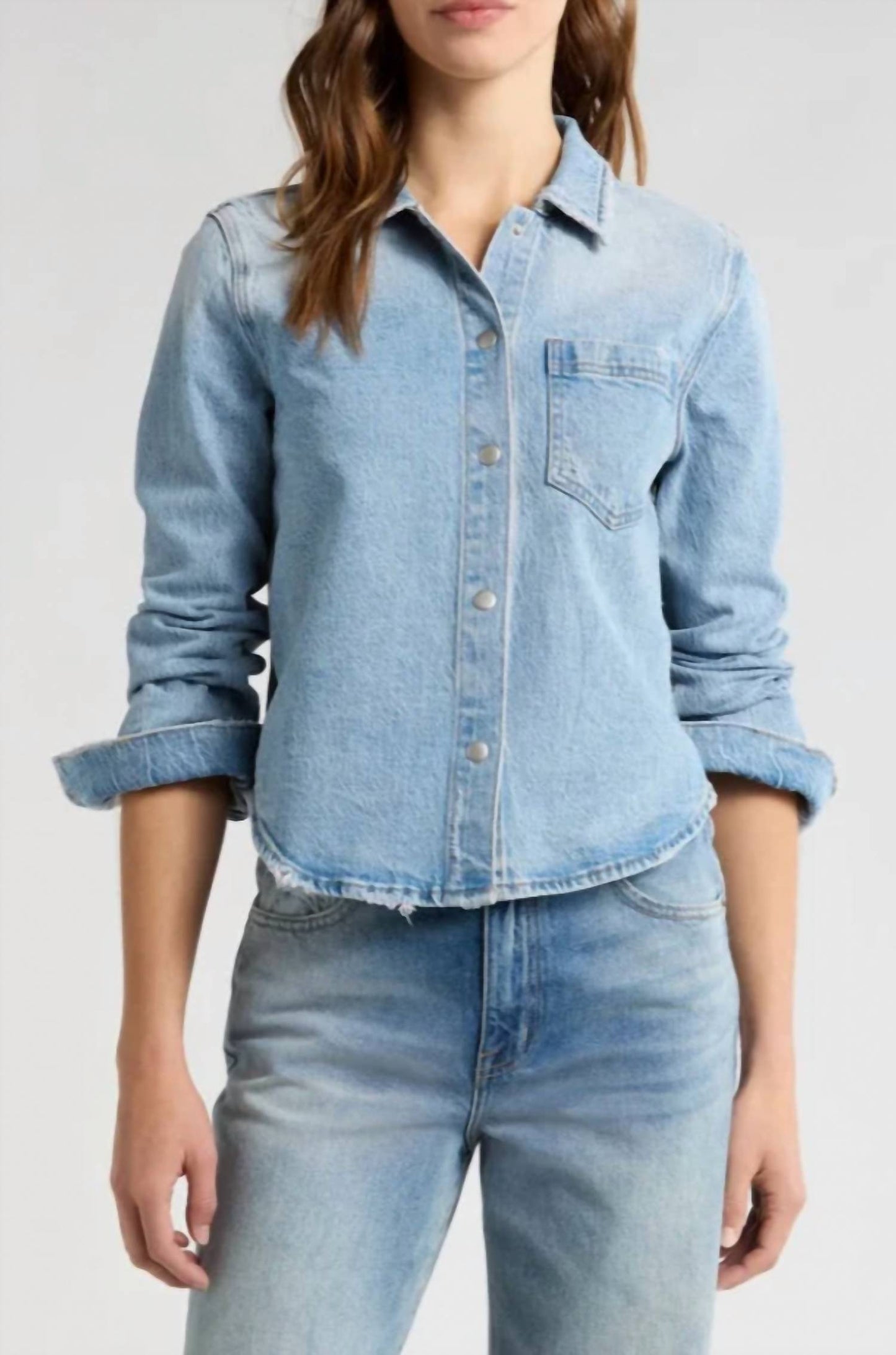 Pistola - JULES FITTED DENIM SHIRT