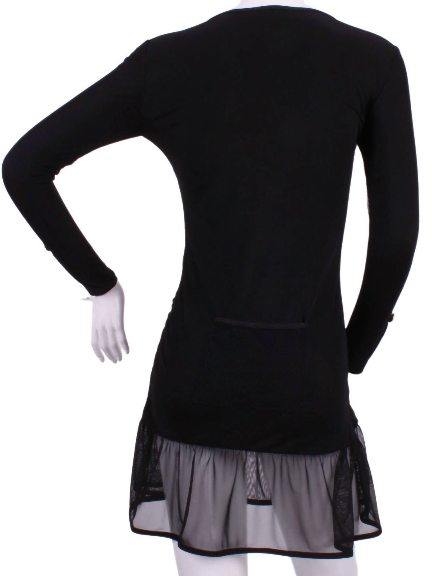 Love Love Tennis - Long Sleeve Monroe Mesh Tennis Dress