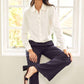 Aspiga - Satin Bow Blouse