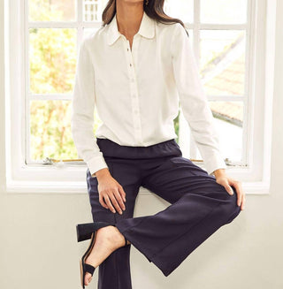 Aspiga - Satin Bow Blouse