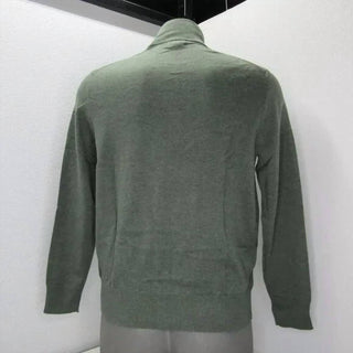 Brooks Brothers - Men's Half Zip Pullover Combed Cotton Sweater