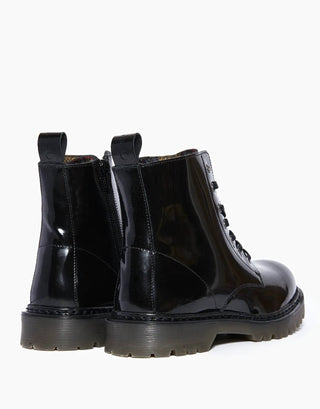 Oak & Hyde - WOMEN'S BRIXTON PATENT-LEATHER BOOT