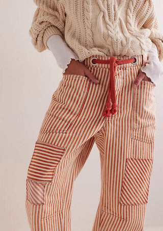 Free People - Moxie Railroad Low Slung Jeans