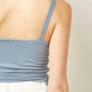 Entro - Shirred Cropped Cami