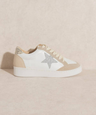 Wit & Wisdom - Women's Irene Neutral Star Sneakers