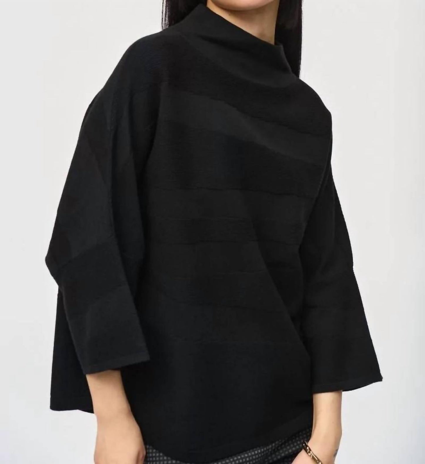 Joseph Ribkoff - Empress Mock Neck Boxy Top