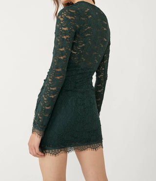 Free People - Pearl Lace Mini Dress
