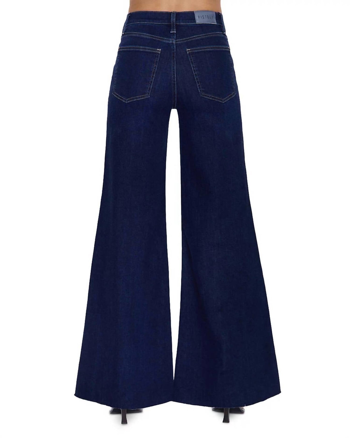 Pistola - Izzy Mid Rise Wide Leg Jeans