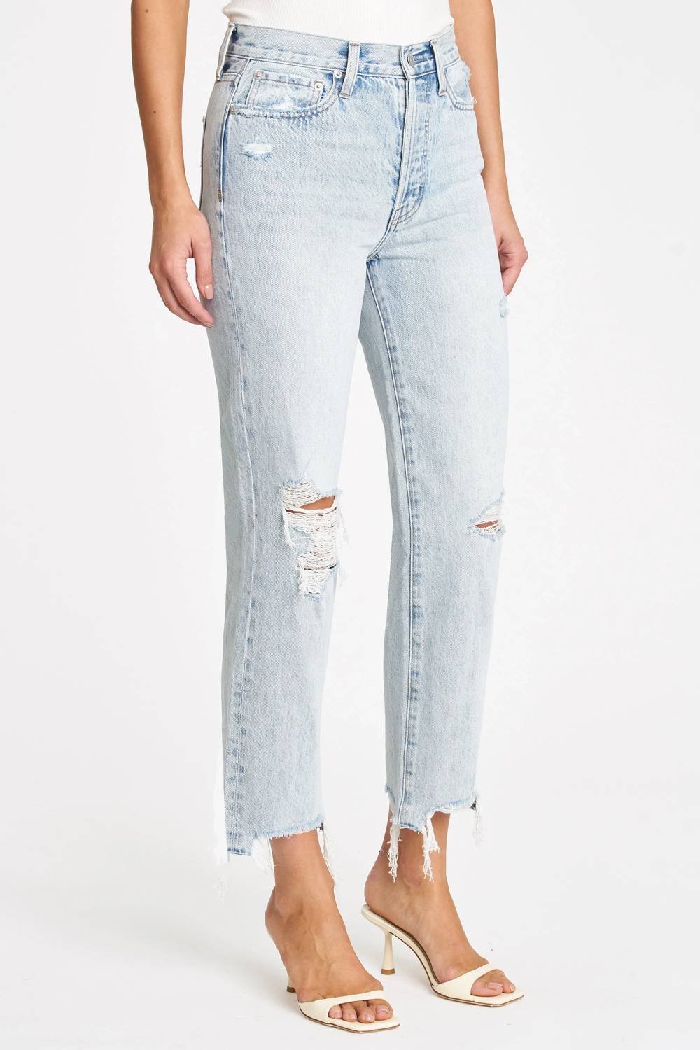 Pistola - Charlie High-rise Straight Leg Jeans