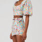 For Love & Lemons - Claude Puff Sleeves Top