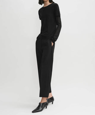 Toteme - Layered Knit Long Sleeved Top Tee