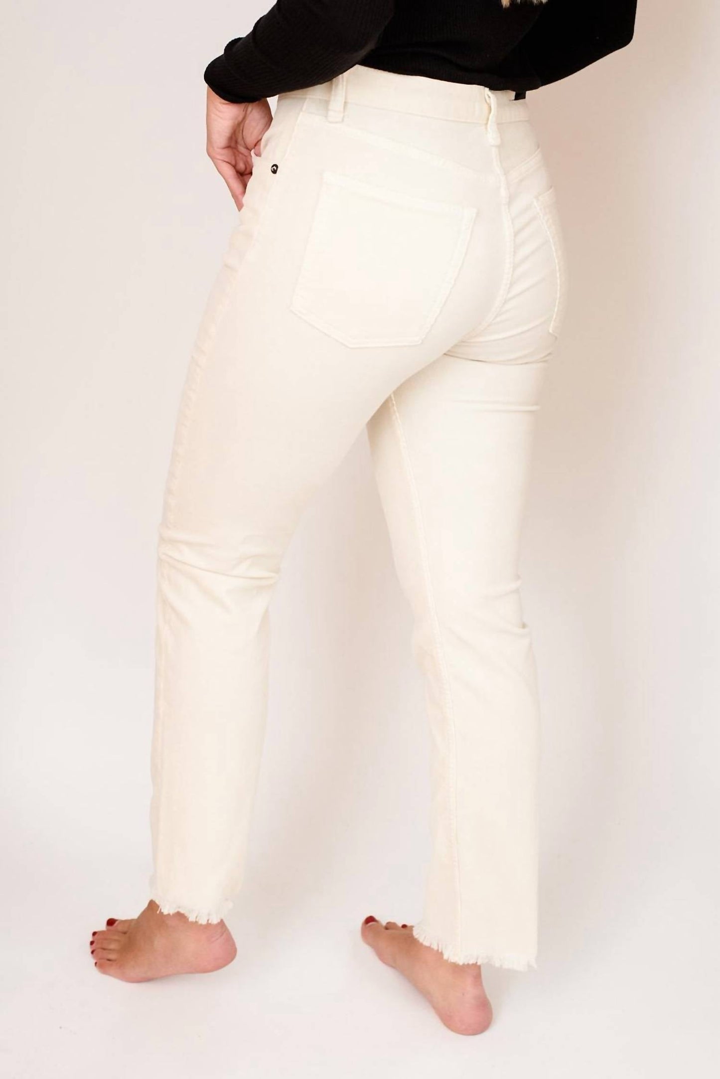 Askk Ny - Mid Rise Straight Pant
