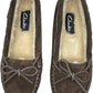 Clarks - Women's Suede Moccasin Slipper
