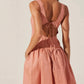 Astr - Thierry Linen Midi Dress
