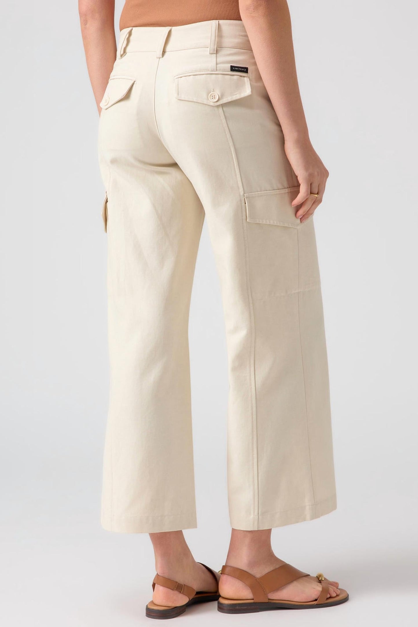 Sanctuary - Rebel Wide Leg Standard Rise Crop Pant
