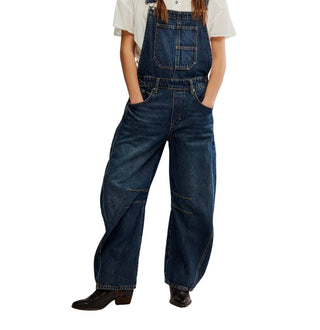 Free People - We The Free Good Luck Barrel Overalls