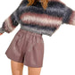 Molly Bracken - Faux Leather Shorts