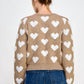 Allie Rose - Sweetheart Texture Pullover Sweater