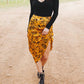 Buddylove - Marie Zip Fron Midi Skirt