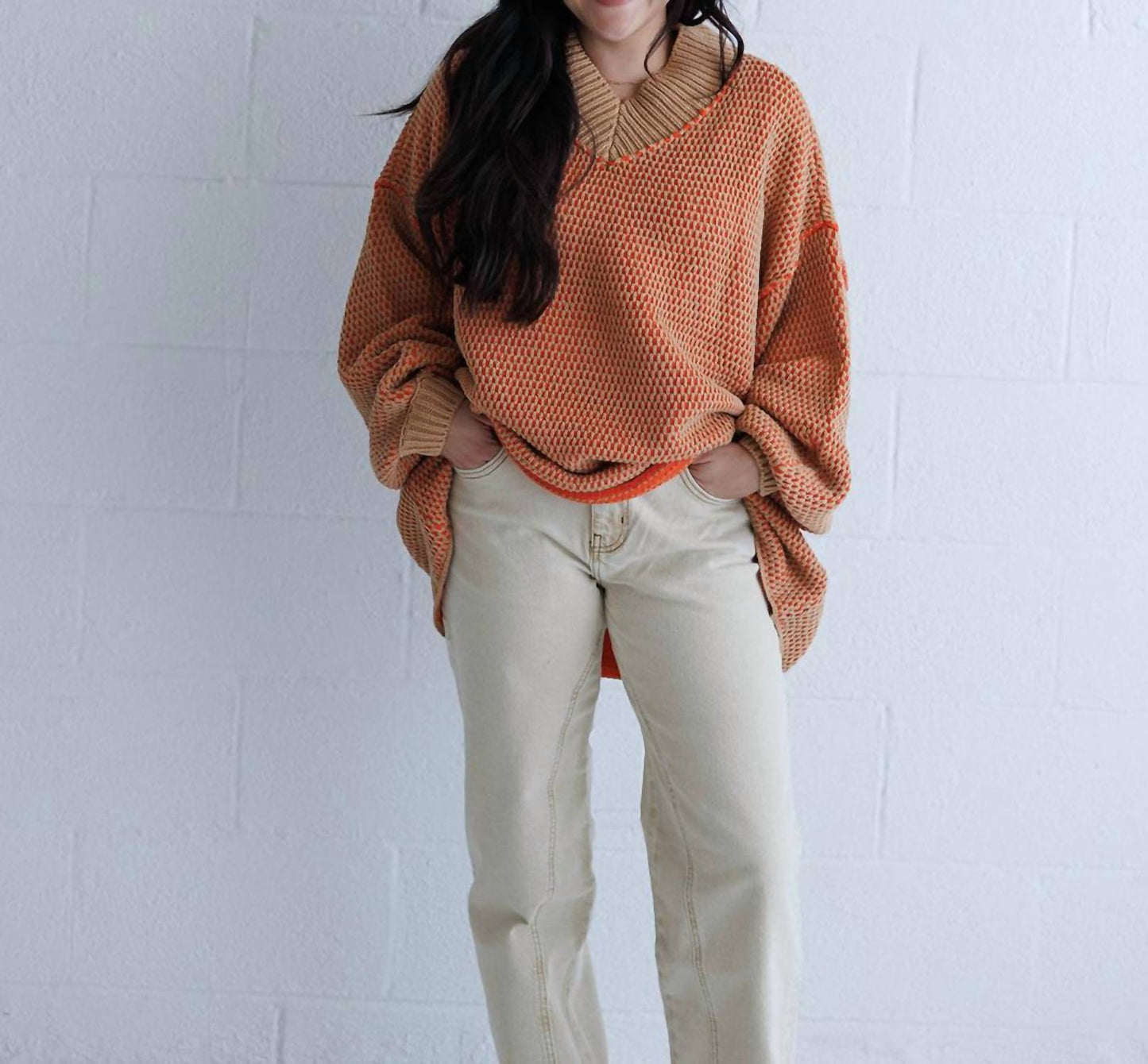 Free People - Maisie V Neck Sweater