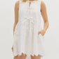 Entro - Hanna Scalloped Hem Mini Dress