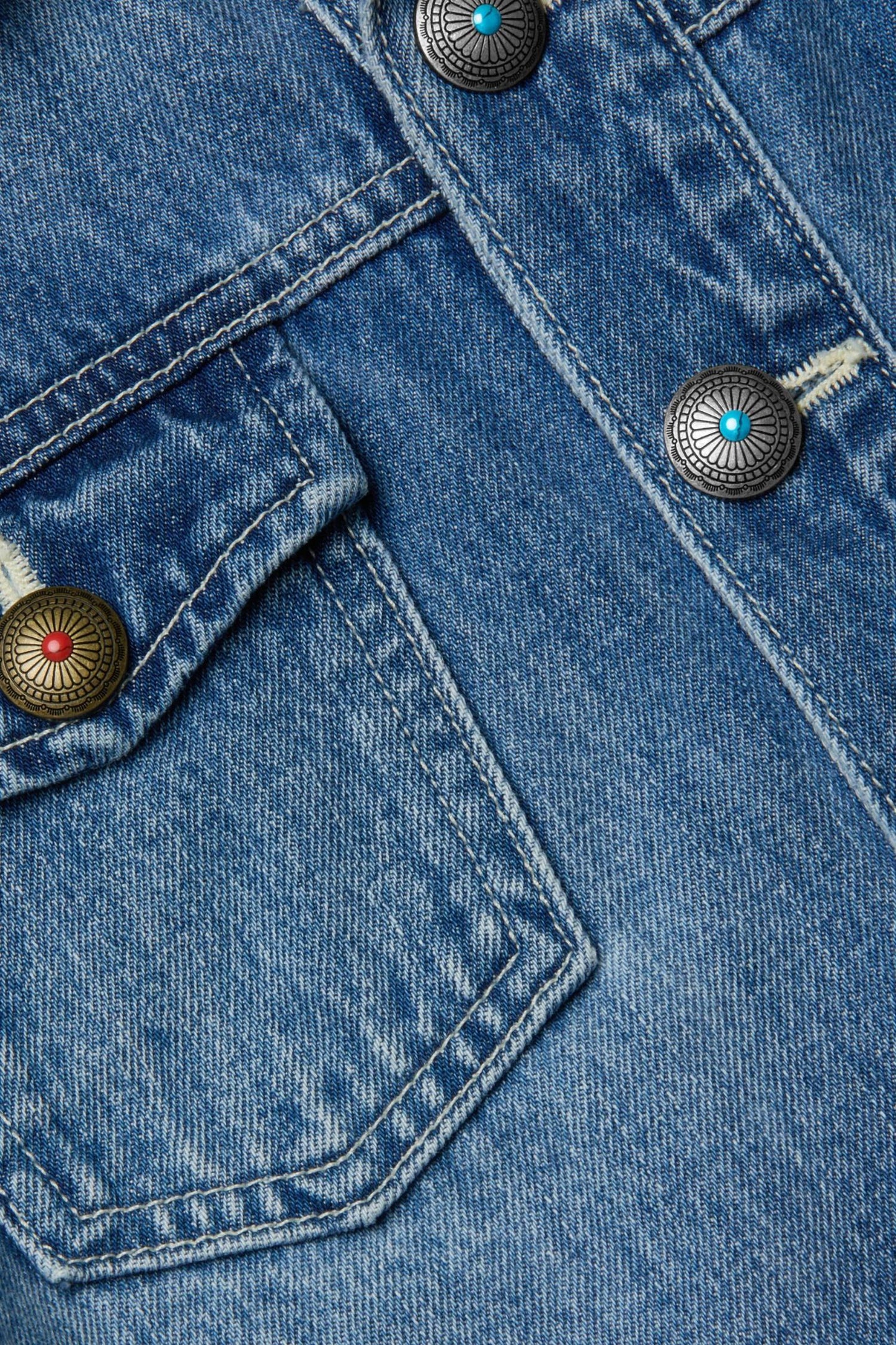 L'Agence - Koda Cropped Denim Jacket