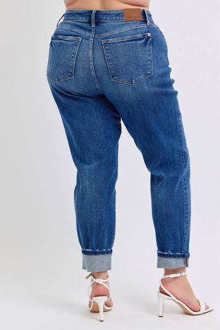 Judy Blue - Mid Rise Boyfriend Jeans