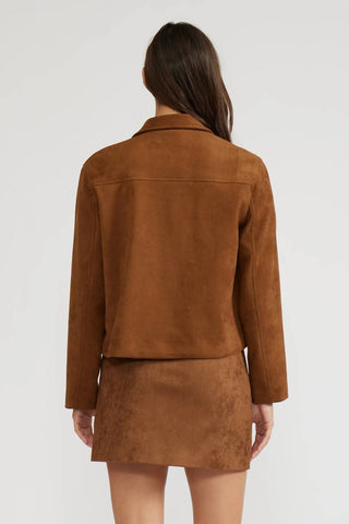 Lucy Paris - Brent Suede Jacket