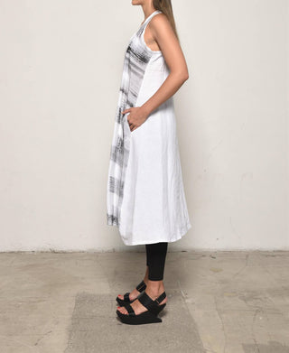 Simply Mila - Linen Sleeveless Jumper Dress
