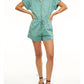 Pistola - Meg Short Sleeve Zip Front Romper