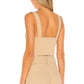 A.L.C. - CROPPED BUSTIER TOP