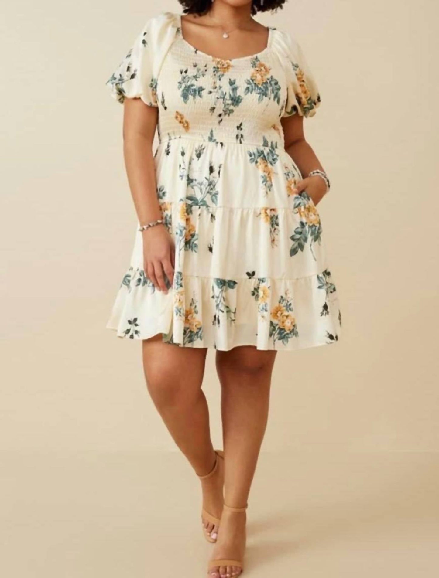 Hayden La - Pocket Full of Posies Floral Dress