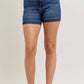 Judy Blue - High Waist Tummy Control Slim Denim Shorts