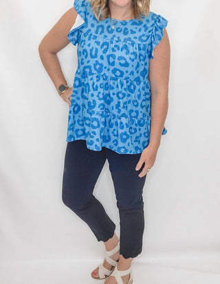 Slimsation By Multiples - Ankle Pant With Scalloped Hem