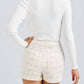 Generation Love - Danny Windowpane Tweed Shorts