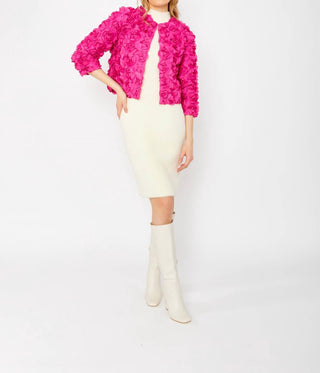 Frank Lyman - Floral Applique Jacket