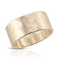 Eklexic - Women's 9.5mm Hammered Ring