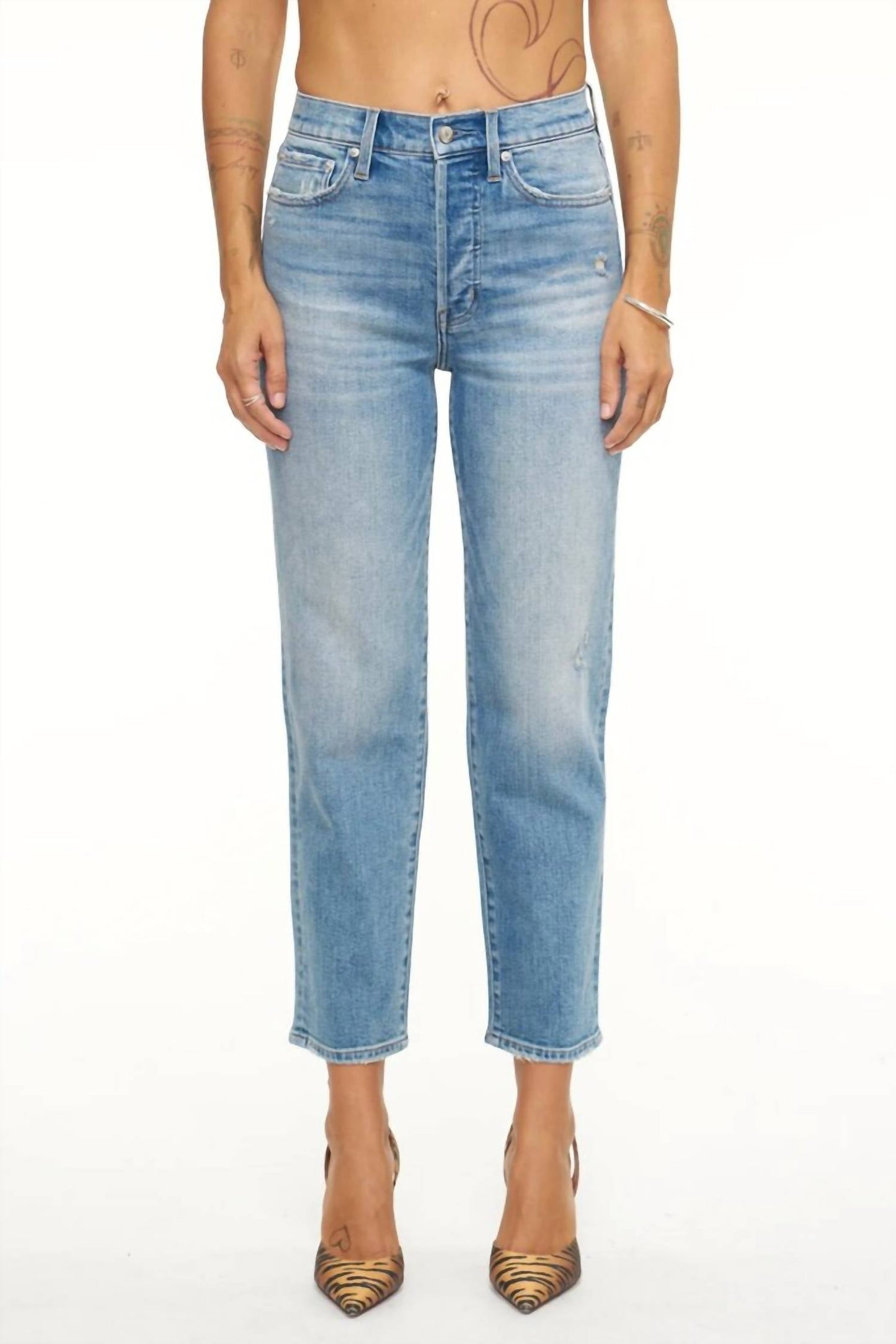 Pistola - Charlie High Rise Classic Straight Ankle Pant