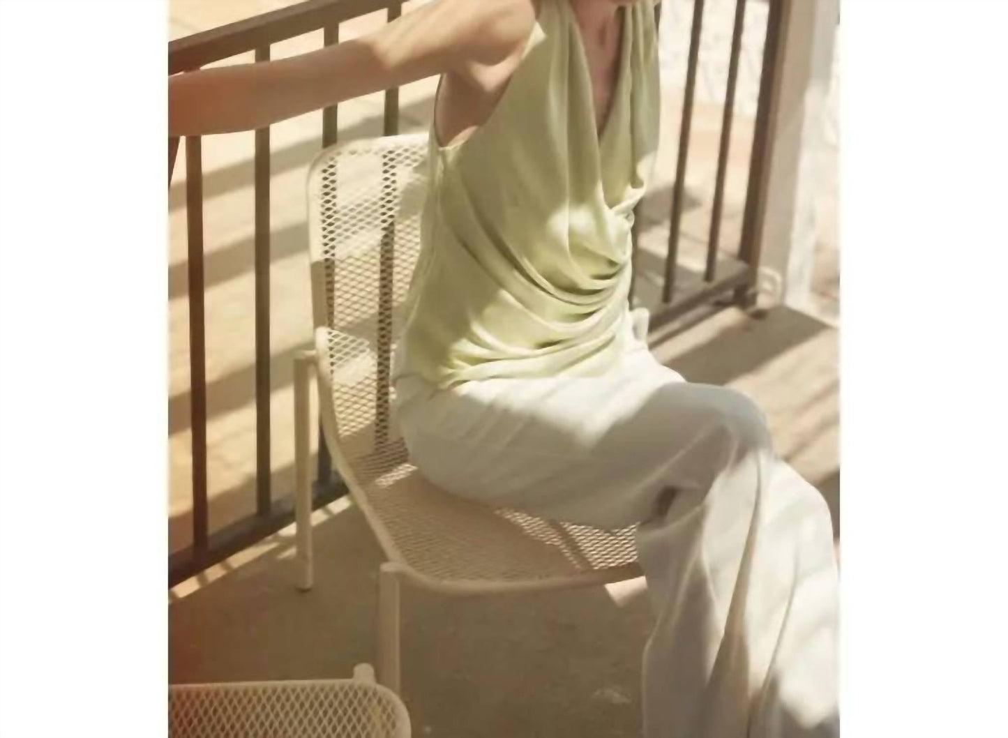 Fore Collection - V-neck Wrap Halter Neck Top