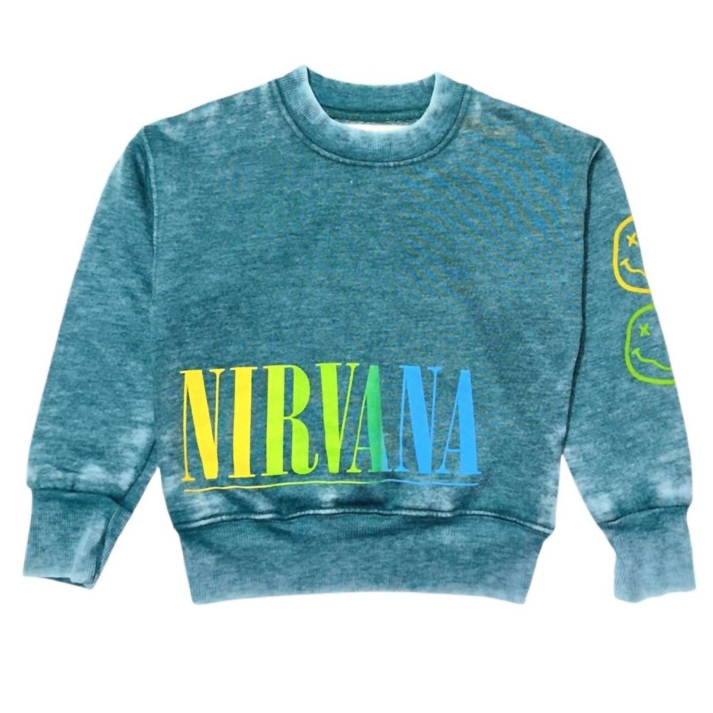 Rowdy Sprout - Kid's Nirvana Crew Neck Sweatshirt