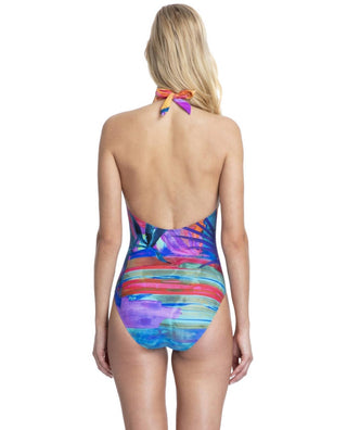 Profile By Gottex - Indian Summer Halter Swimsuit
