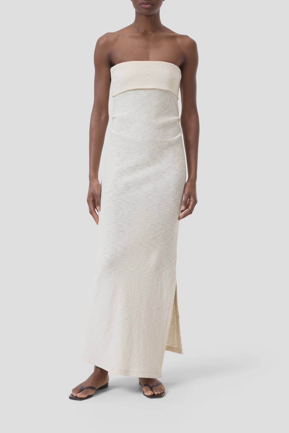 Clo - Strapless Maxi Dress